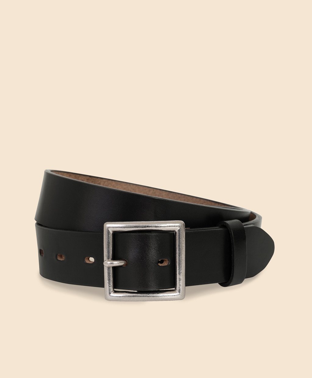 COLIMBO レザーベルト ハンティングベルト 34インチ ブラック コリンボ