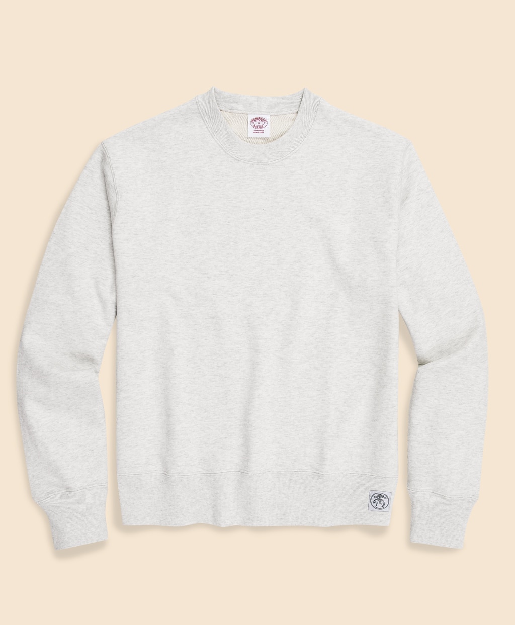 コットンフレンチテリー GFロゴラベル スウェットシャツ | Brooks