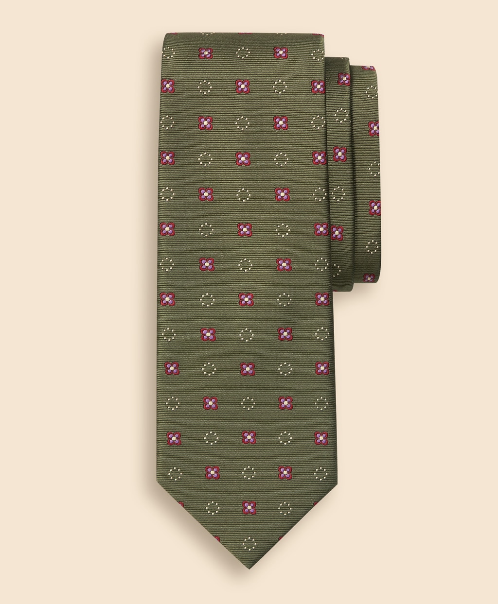 シルク サークル×フラワー ジャカードタイ | Brooks Brothers Japan