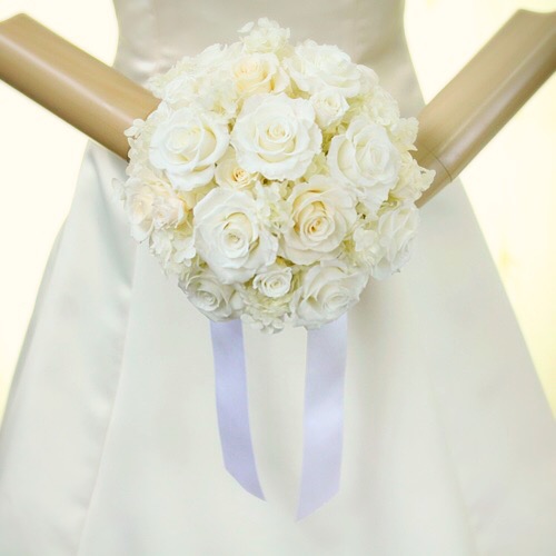 INFINITY / プリザラウンドブーケ289白