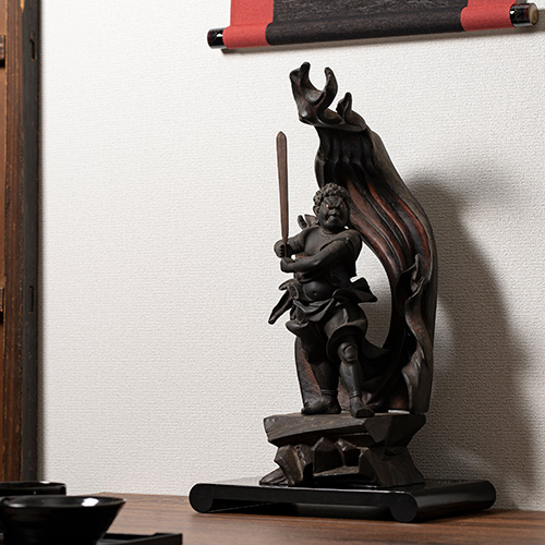 仏像】宮本武蔵 不動明王立像（1/1原寸サイズ） | 宮本武蔵名品