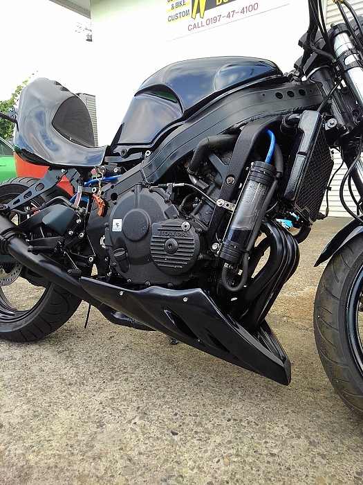 CBR400RR（NC23）Kストリートファイター製作のレポート