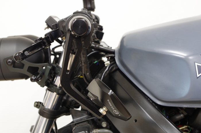 CBR400RR（NC29） ワンダーカインド・バーエンドミラーに交換