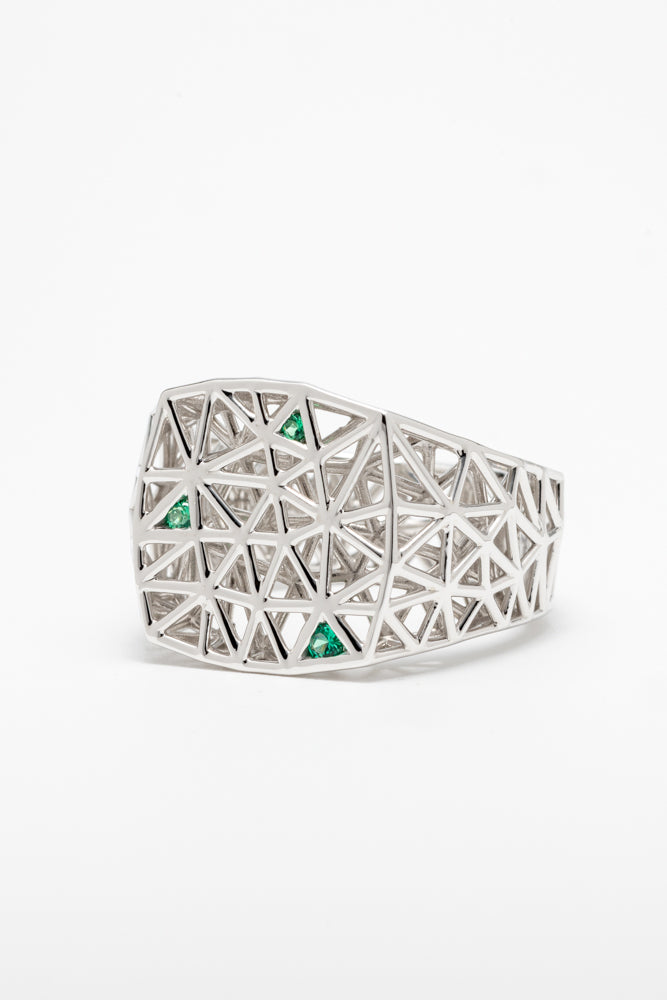 B213 / MESH RING FERN GREEN