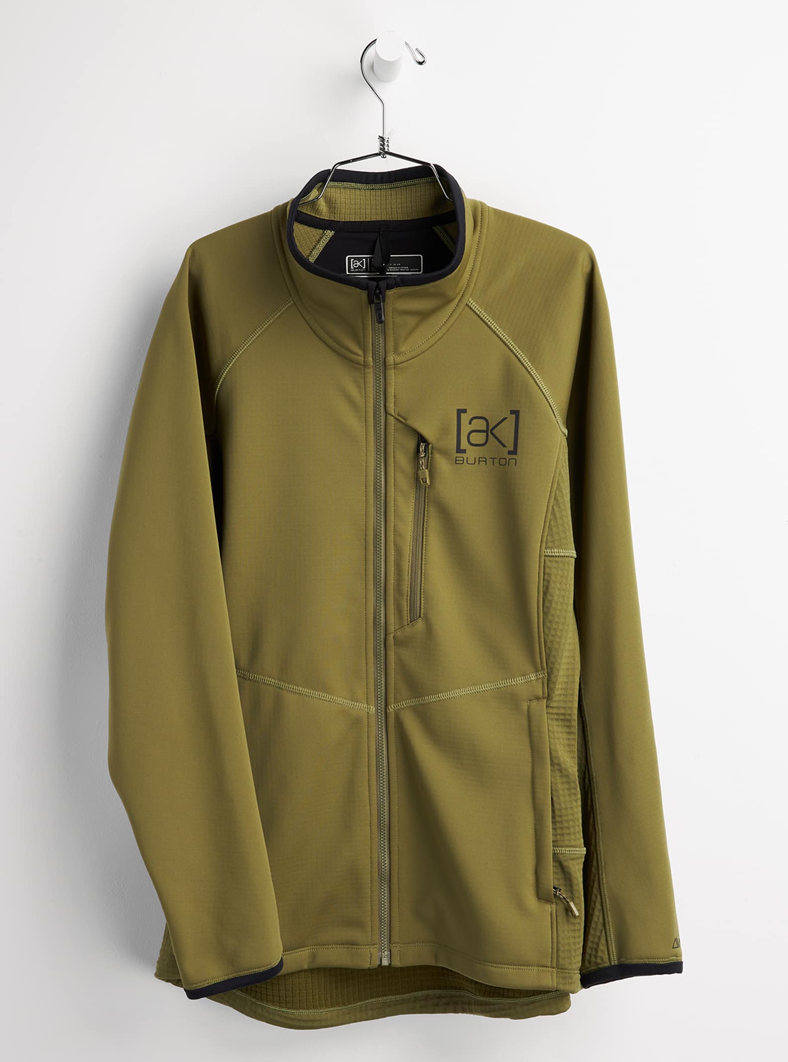 ウィメンズ Burton [ak] ヘリウム グリッド フルジップ フリース