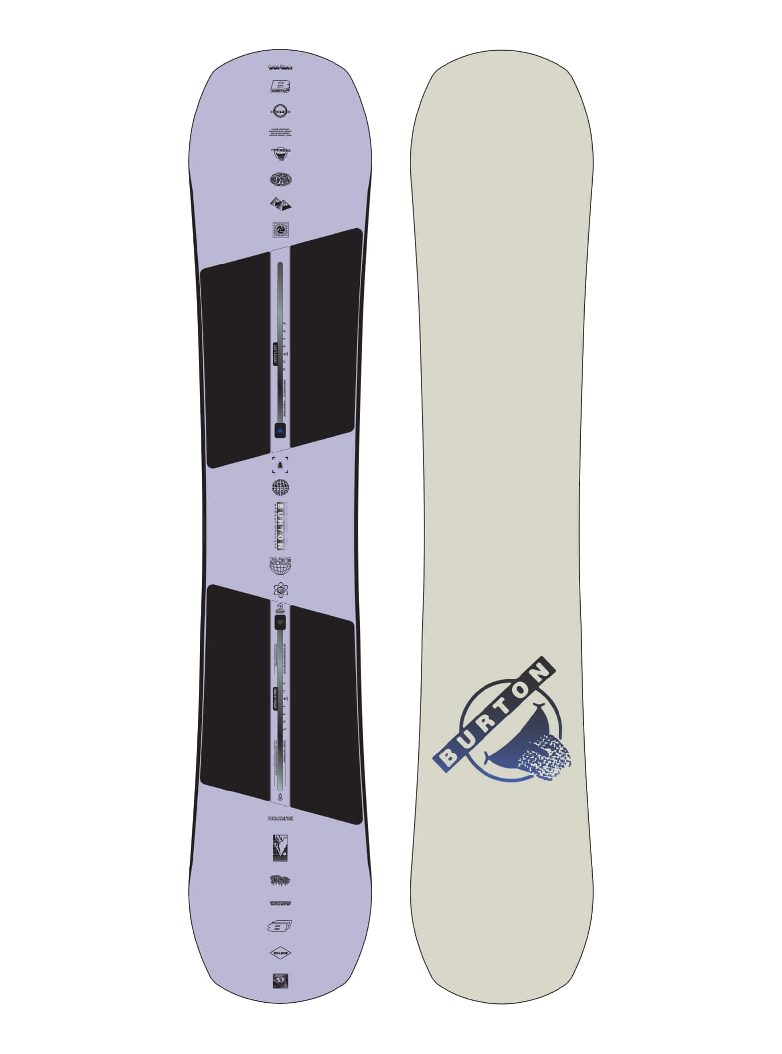Men's Burton Name Dropper Camber Snowboard | Burton.com Spring 2022 JP
