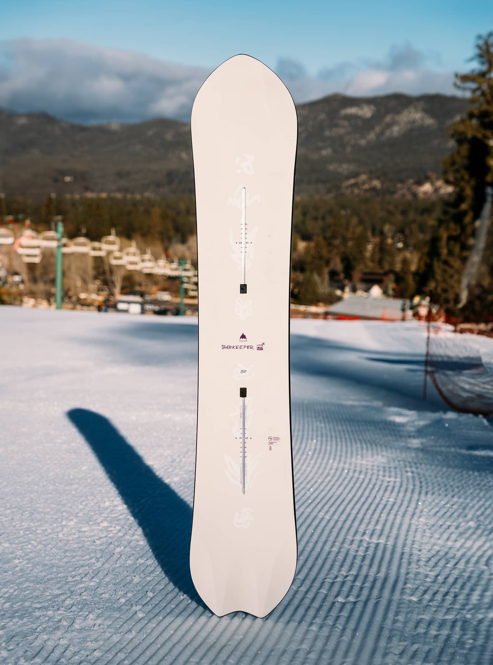 Burton Barkeeper Camber Snowboard | Spring Riding | Burton.com