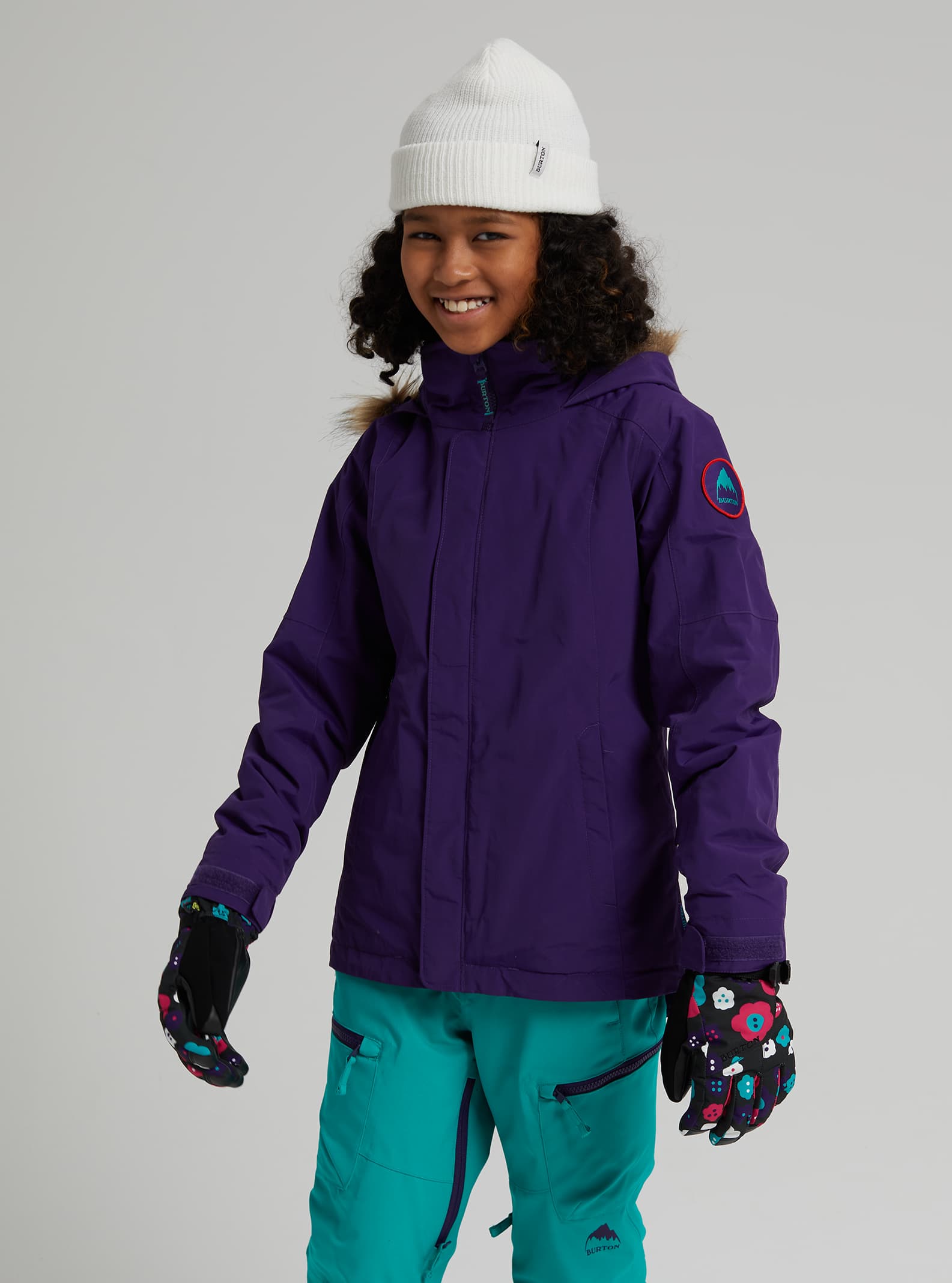 X-girl×BURTON】オリジナルカモ柄ZOWIE JACKET サイズM X-girl×スノー