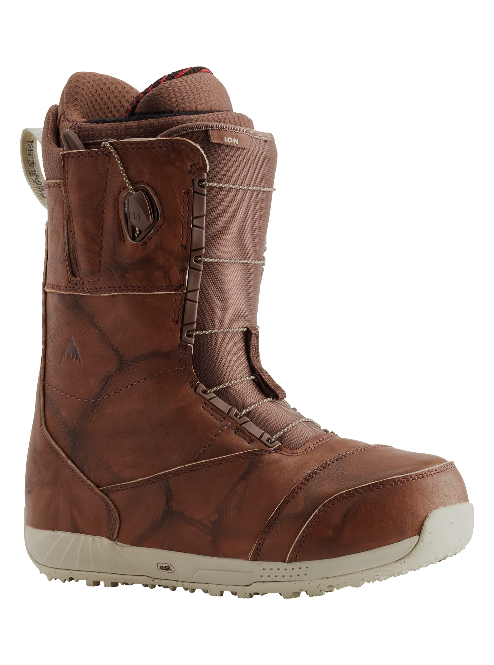 Men's Burton Ion Leather Snowboard Boots | Burton.com Winter 2022 US