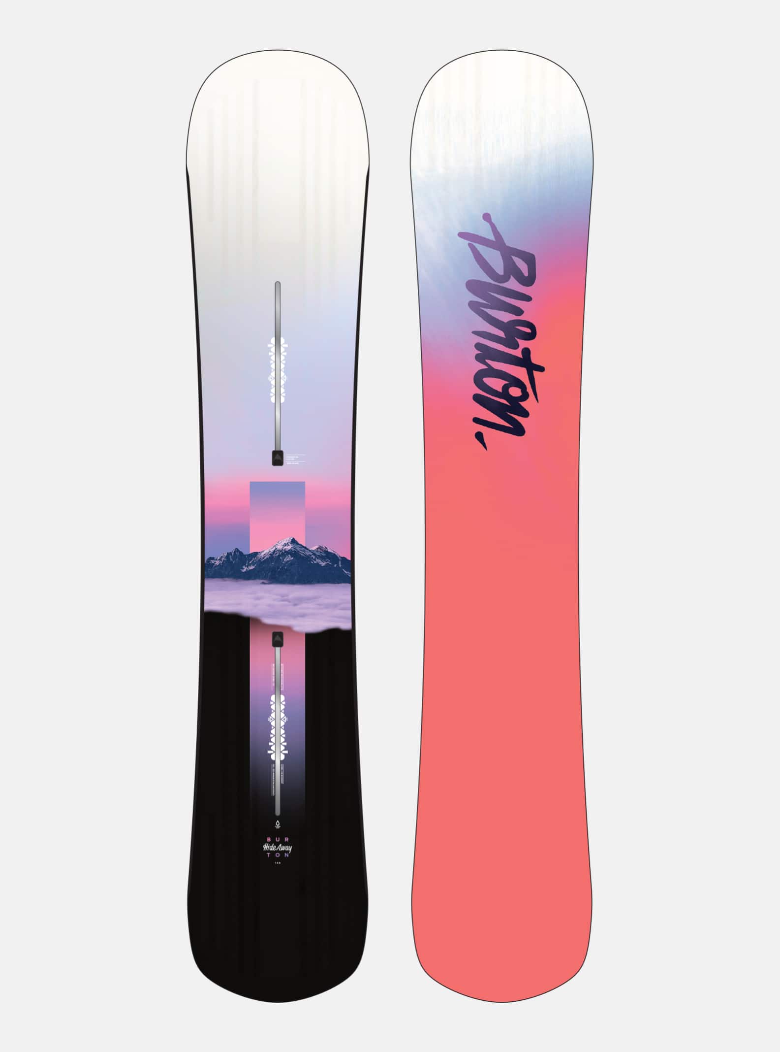 Women's Burton Hideaway Flat Top Snowboard | Burton.com Winter 2024 JP