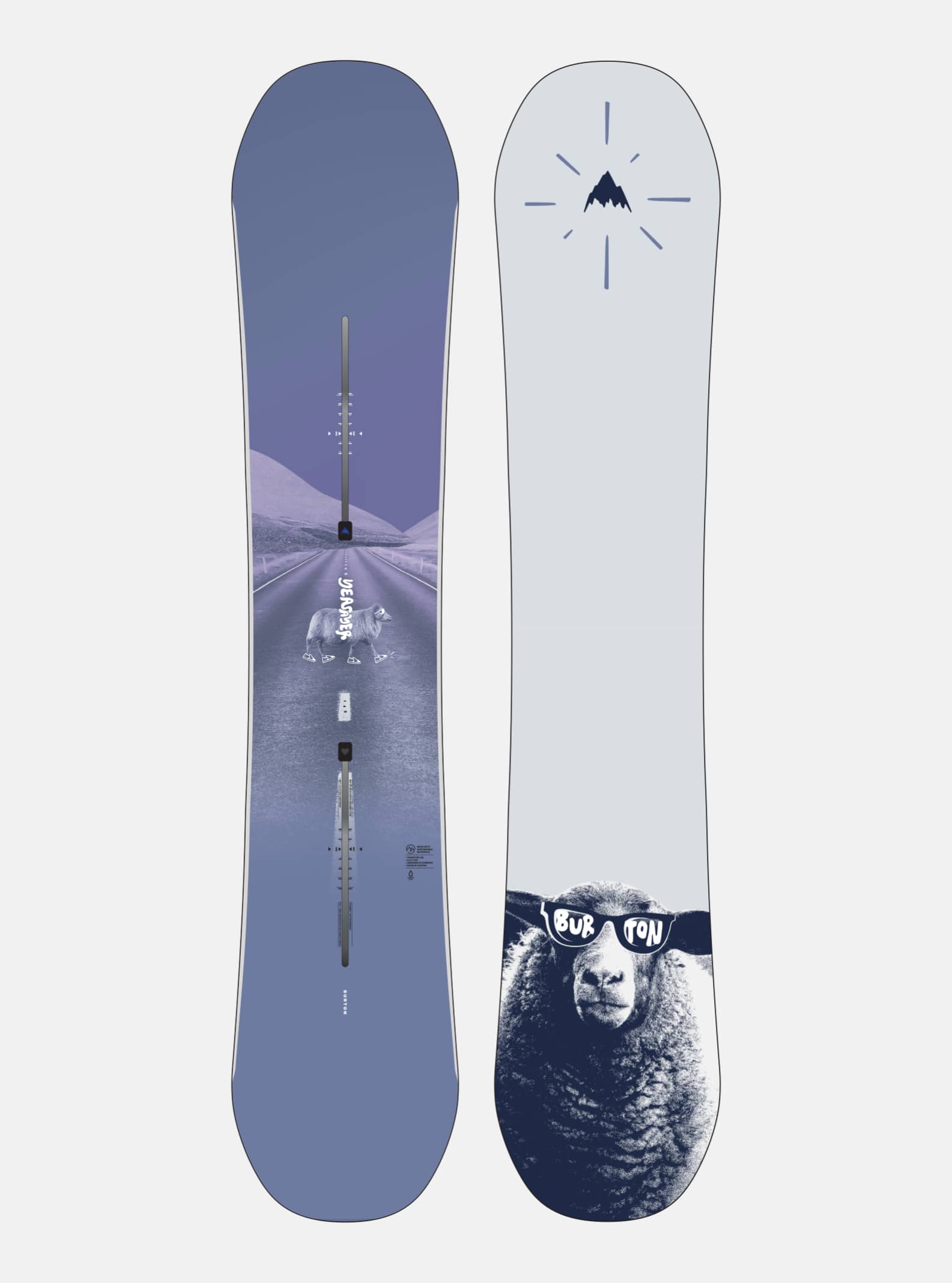 Women's Burton Yeasayer Flat Top Snowboard | Burton.com Winter 2024 US