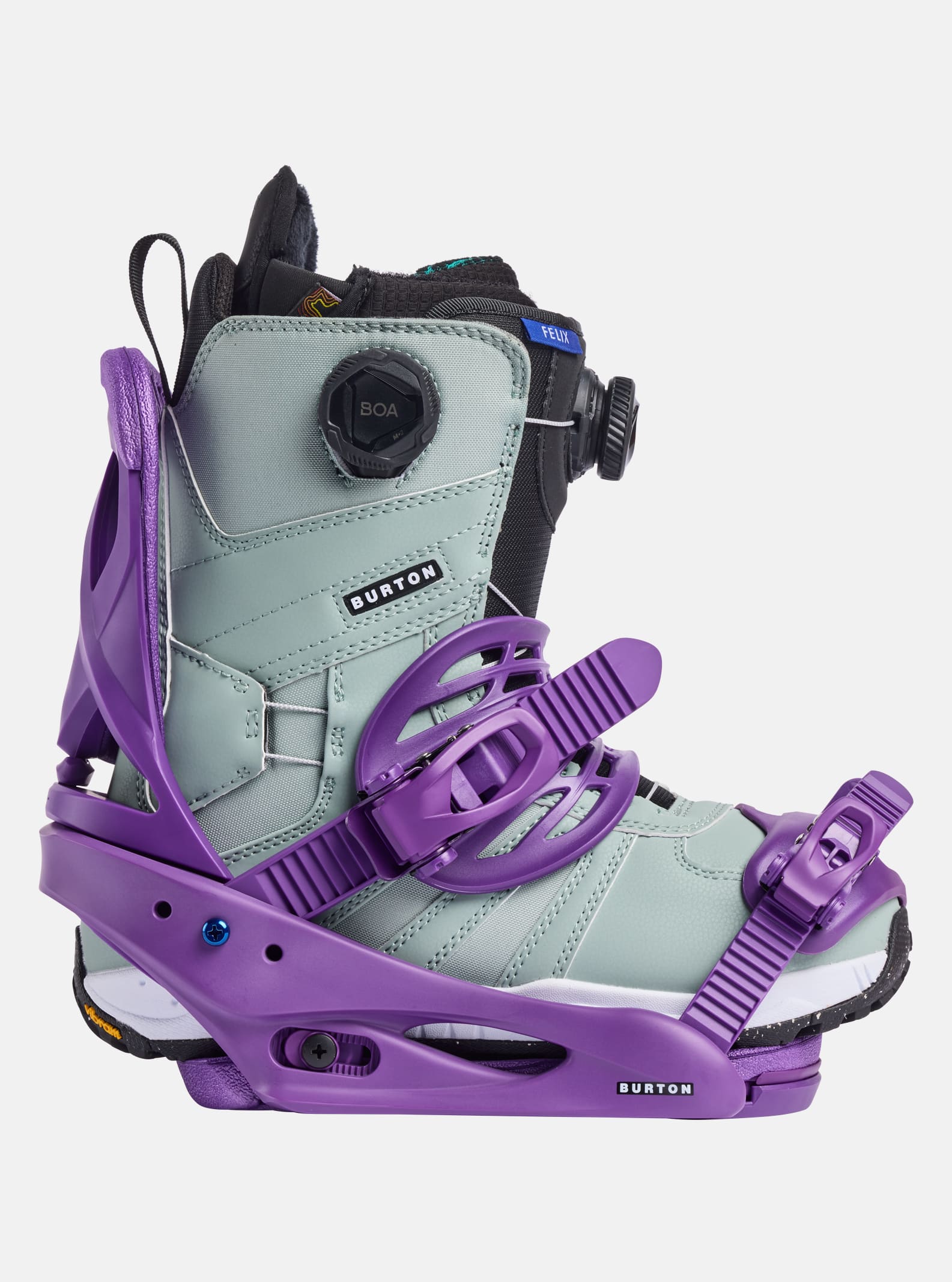 BURTON REFLEXスノーボード ビンディング パープル BURTON REFLEX