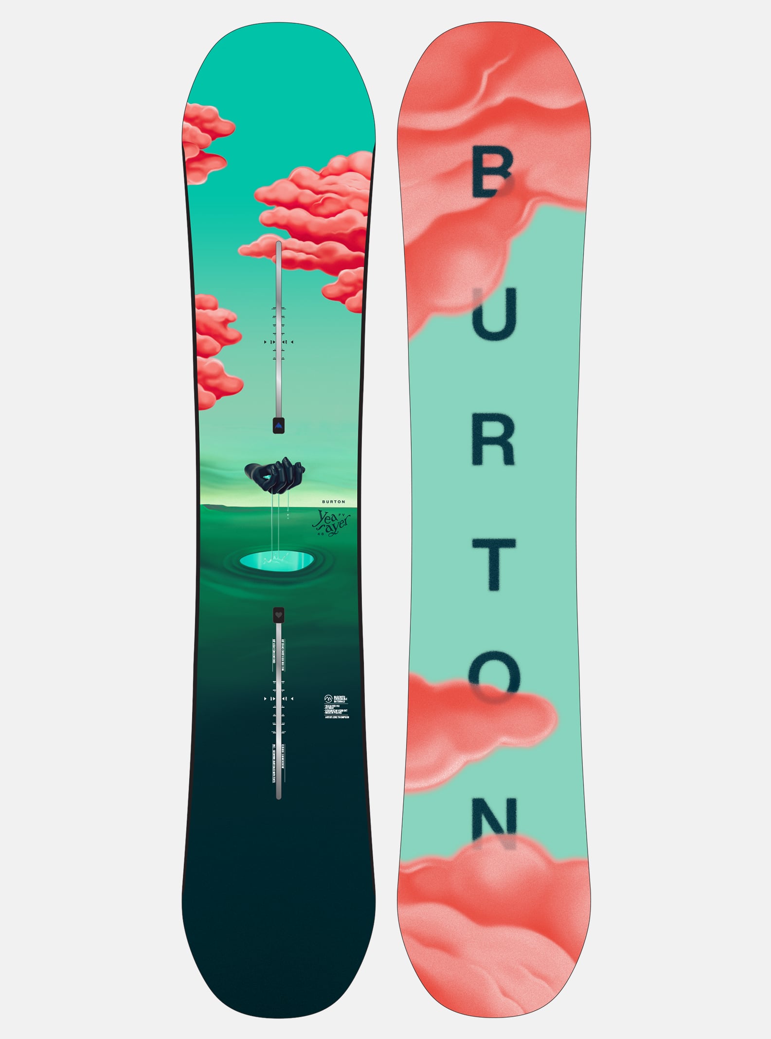 Women's Burton Yeasayer Flying V Snowboard | Burton.com Winter 2025 US