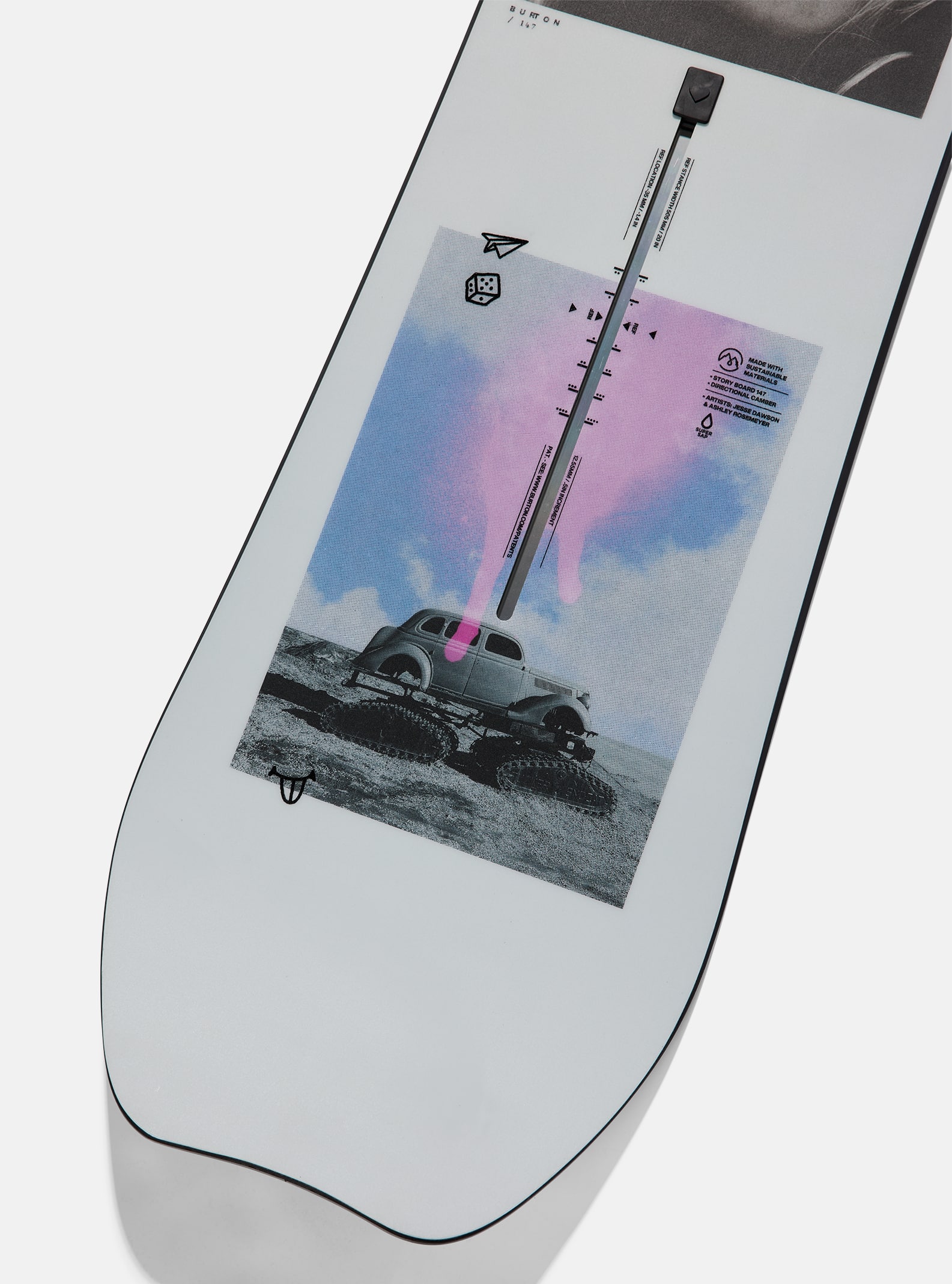 Women's Burton Story Board Camber Snowboard | Burton.com Winter
