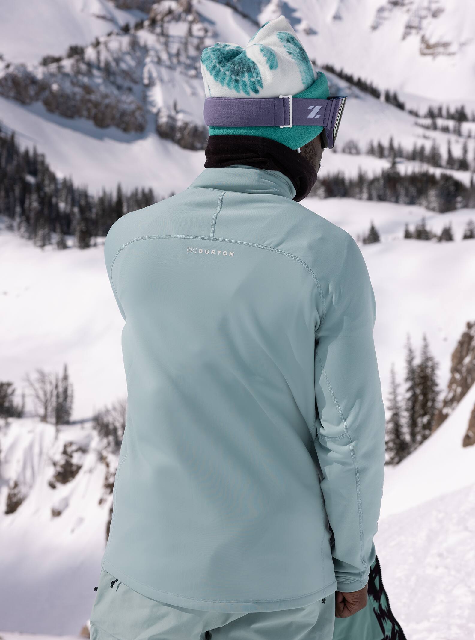 Men's Burton [ak] Baker Stretch Full-Zip Fleece Shirt | Burton.com