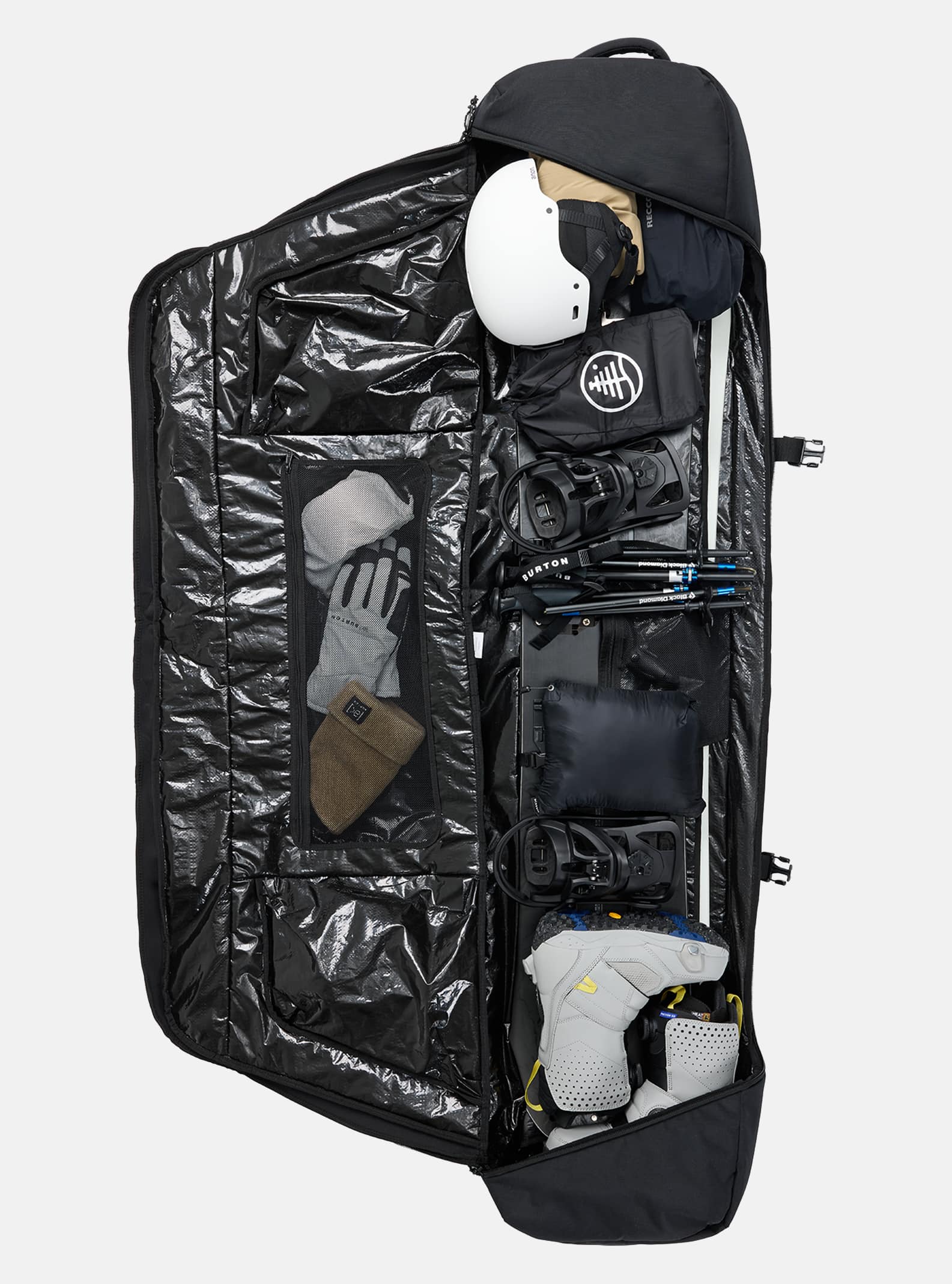 Burton Wheelie Flight Attendant Snowboard Bag | Burton.com Winter