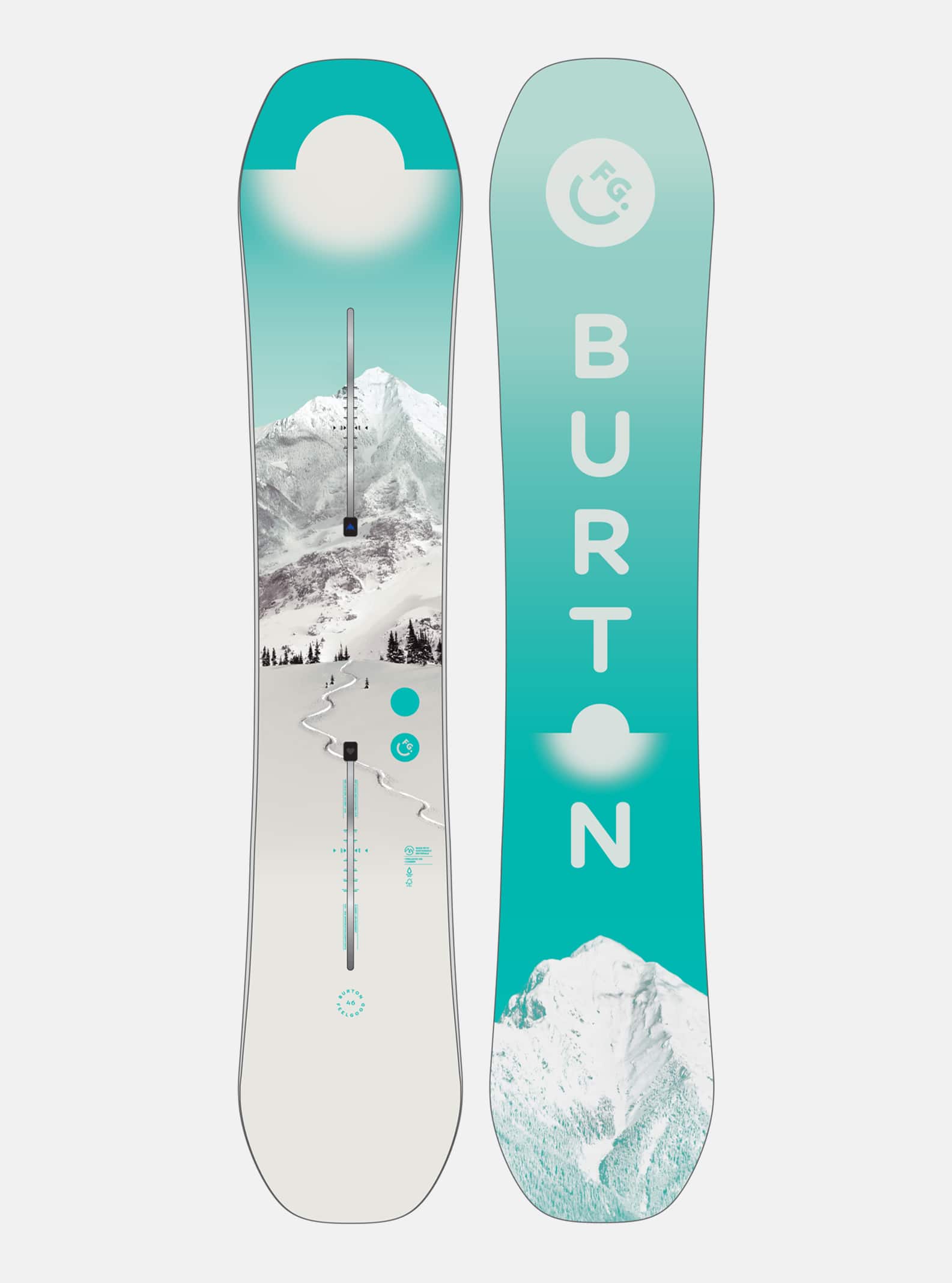 Women's Burton Feelgood Camber Snowboard | Burton.com Winter 2026 US