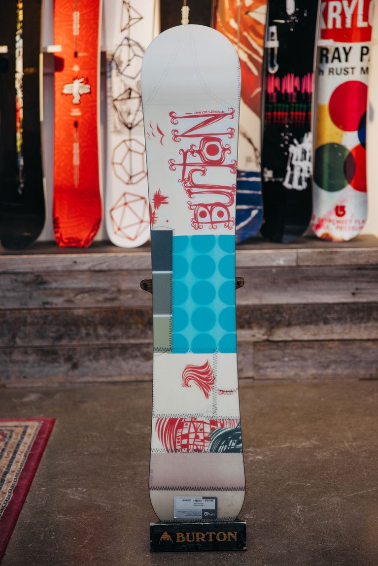 Burton博物館、伝説のボードグラフィック