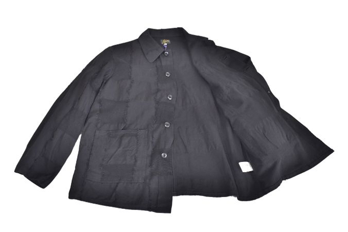 D.N. COVERALL - RIPSTOP CUT JACQUARD / BLACK | Needles（ニードルズ