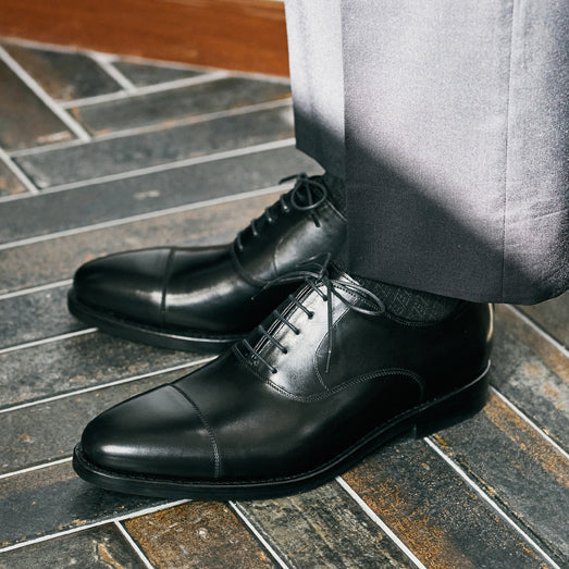 ビジネスシューズ | 98317 Bandung / BLACK CALF (LEATHER SOLE