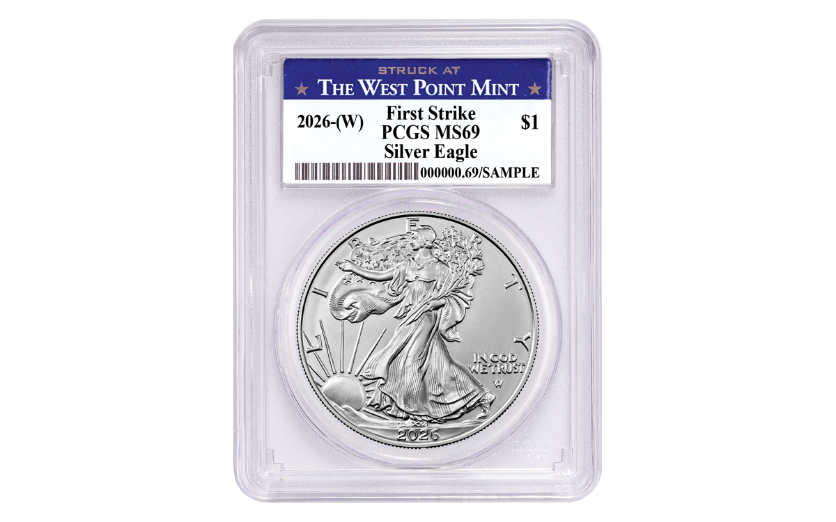 2020(P) $1 1-oz Silver Eagle Struck At Philadelphia Emergency