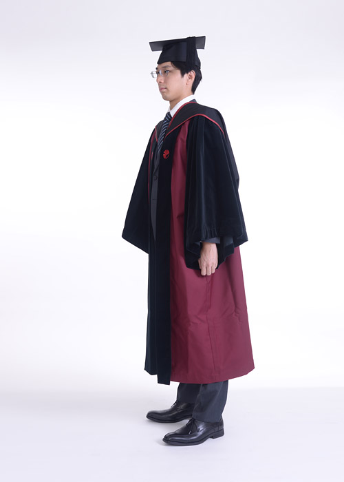 法科大学院(Law School) 着衣イメージ｜アカデミックガウン受付サイト