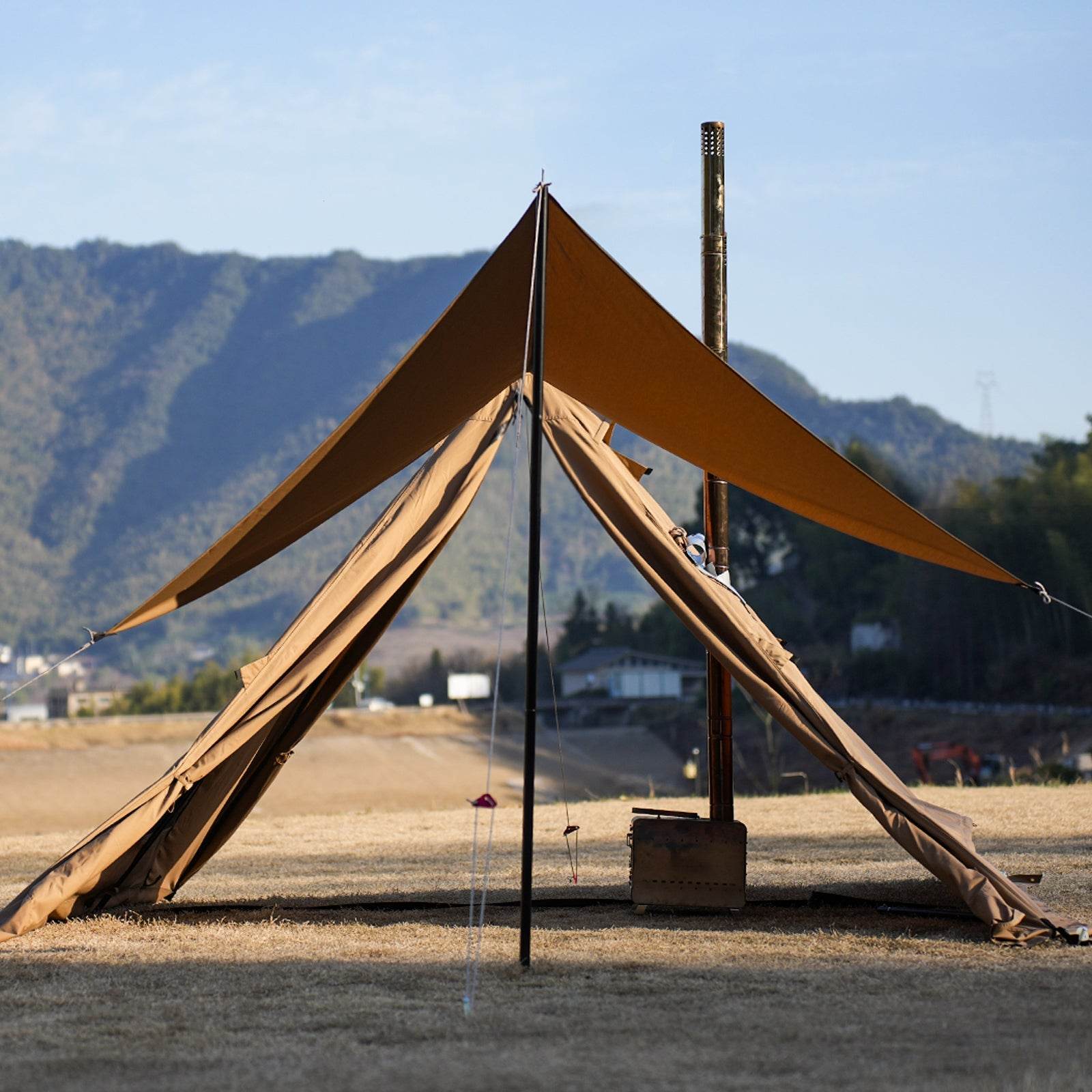 タイムセール中】GOGlamping 山稜二又ティピーテント TC