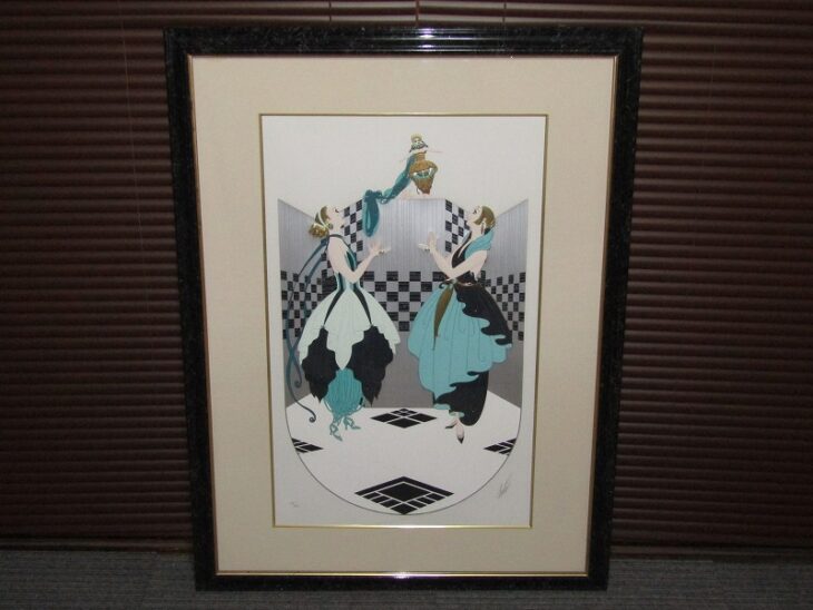 エルテ（Erte）シルクスクリーン 人形劇（The Puppet Show） | 骨董品