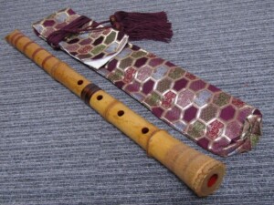 琴古流 在銘「史光」尺八 | 骨董品買取・和楽器買取 五宝堂