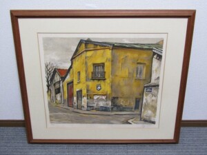 荻須高徳 大判 リトグラフ | 骨董品買取・和楽器買取 五宝堂