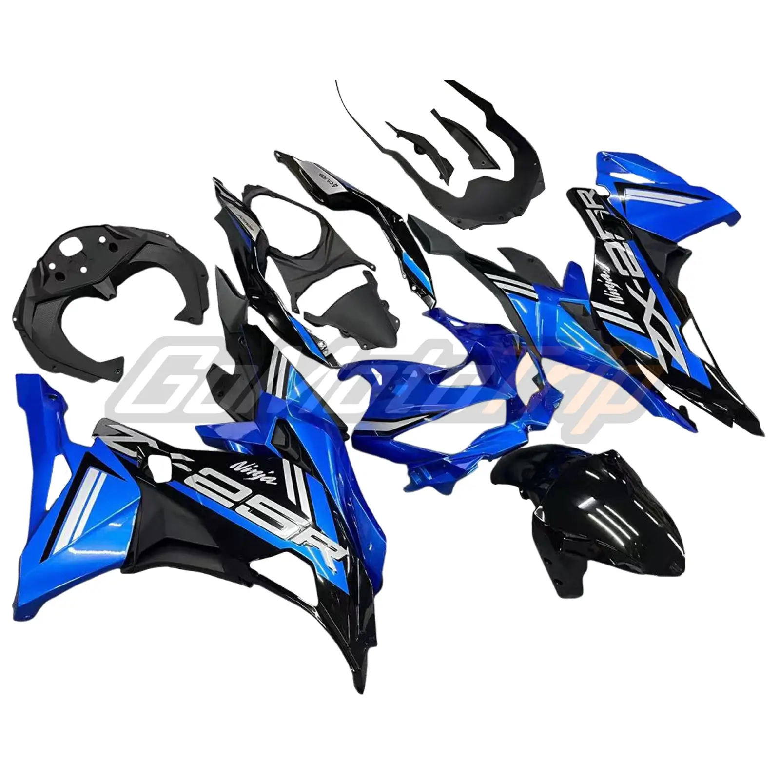 Best ZX25R Blue Fairing - GoMotoTrip