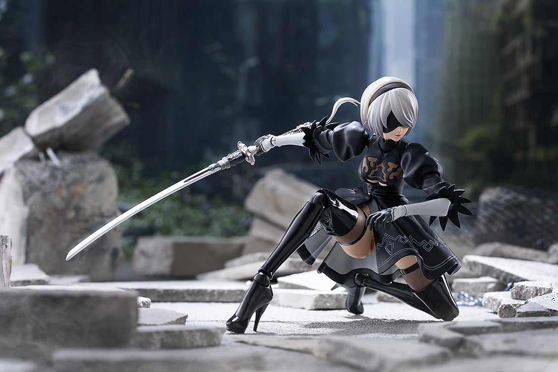 NieR:Automata - figma 2B (YoRHa No.2 Type B) Figure – Good Smile US