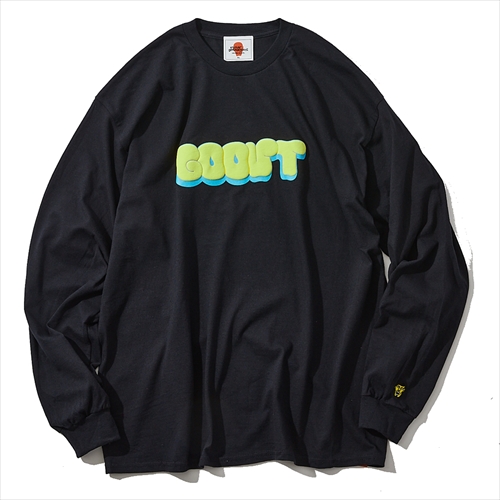 パンクドランカーズ×ゴーアウト | ［PDSxGOOUT］プクッとロゴロンTEE