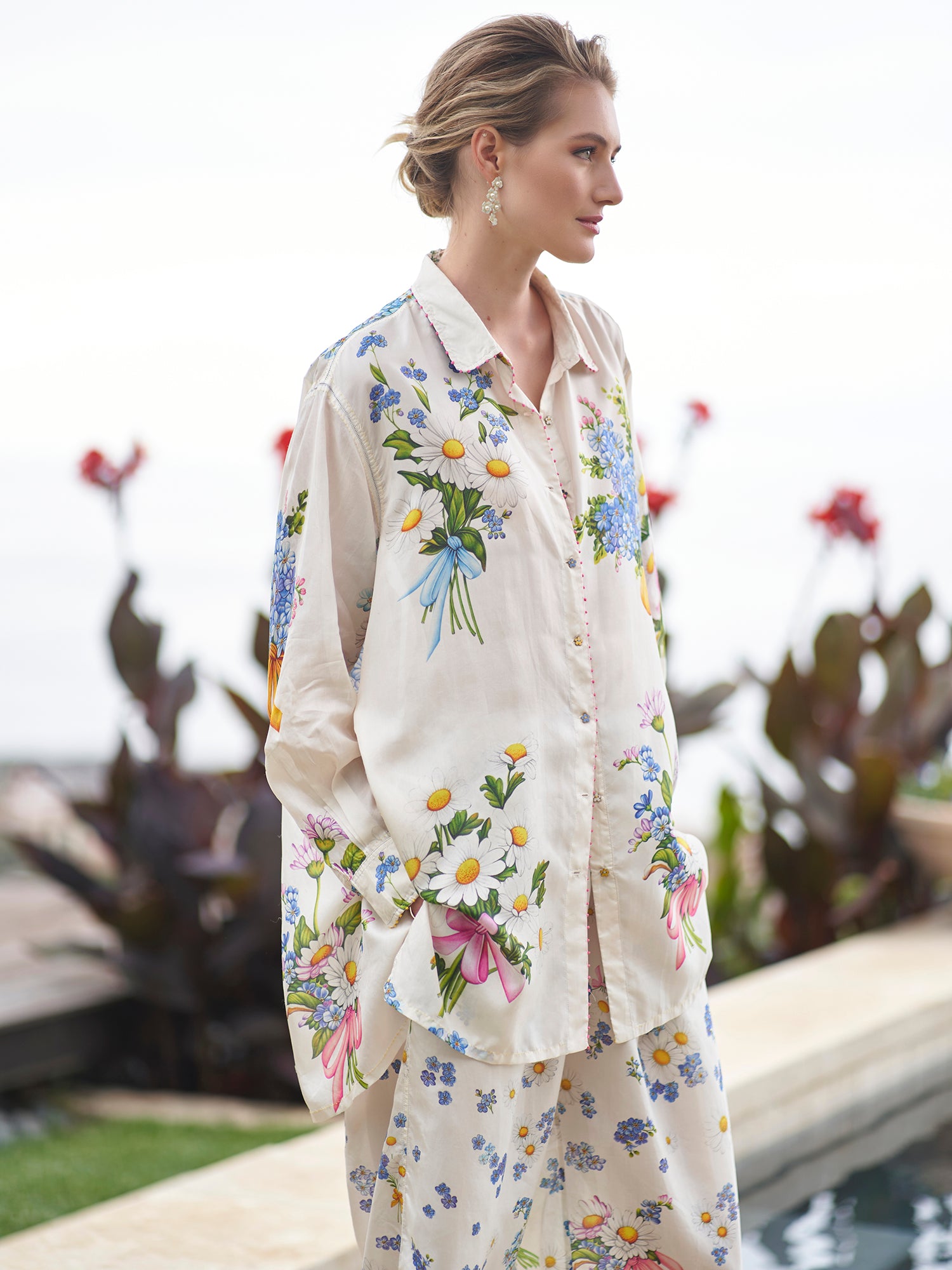 Cleo Floral Silk Pant – Gorsuch