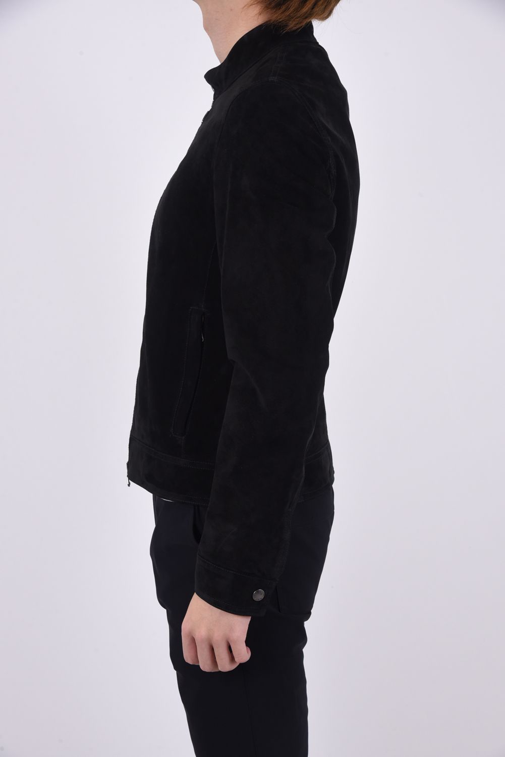 EMMETI - JURI (ユリ) / ピッグ スウェード シングルライダース