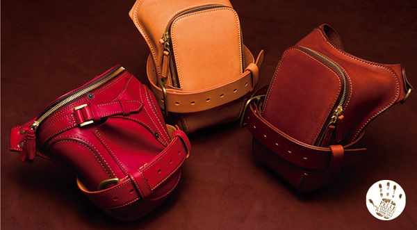 レザーバッグ・ヒップバッグ GAHO:我歩