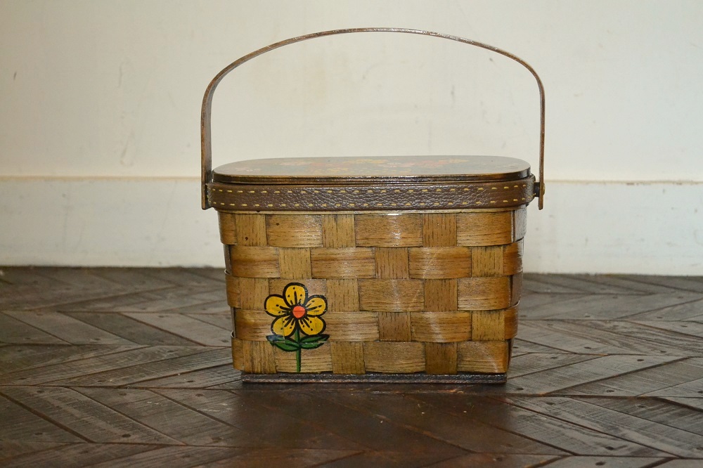 カロナンバスケット/レトロフラワー(1) - ガジェットモード