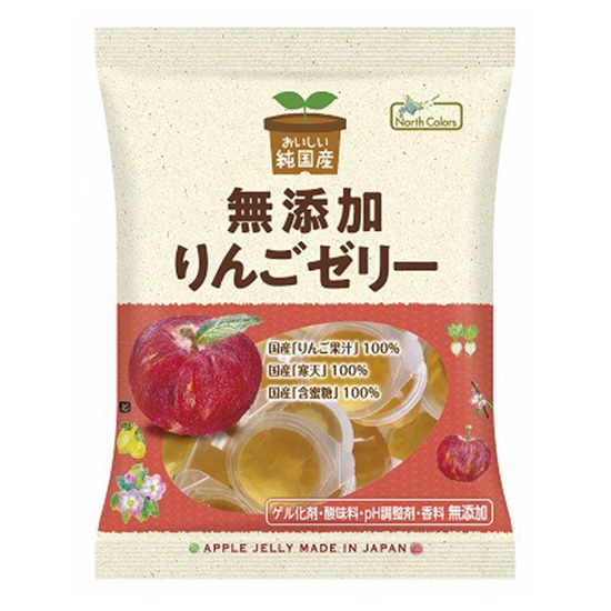GAIAネット[※]ムソー ノースカラーズ 純国産りんごゼリー11個: 菓子