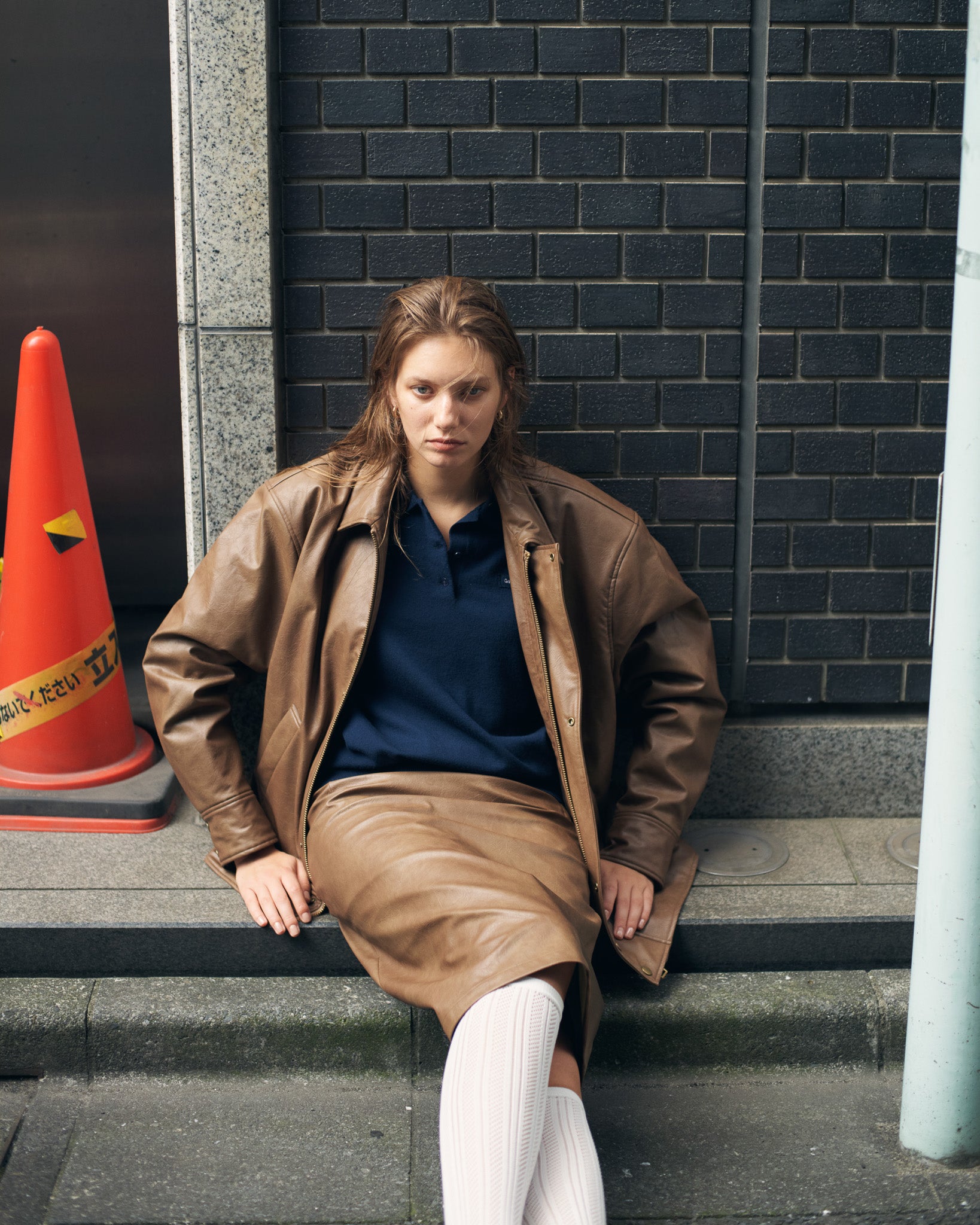 Gisele Leather Blouson | Gajess