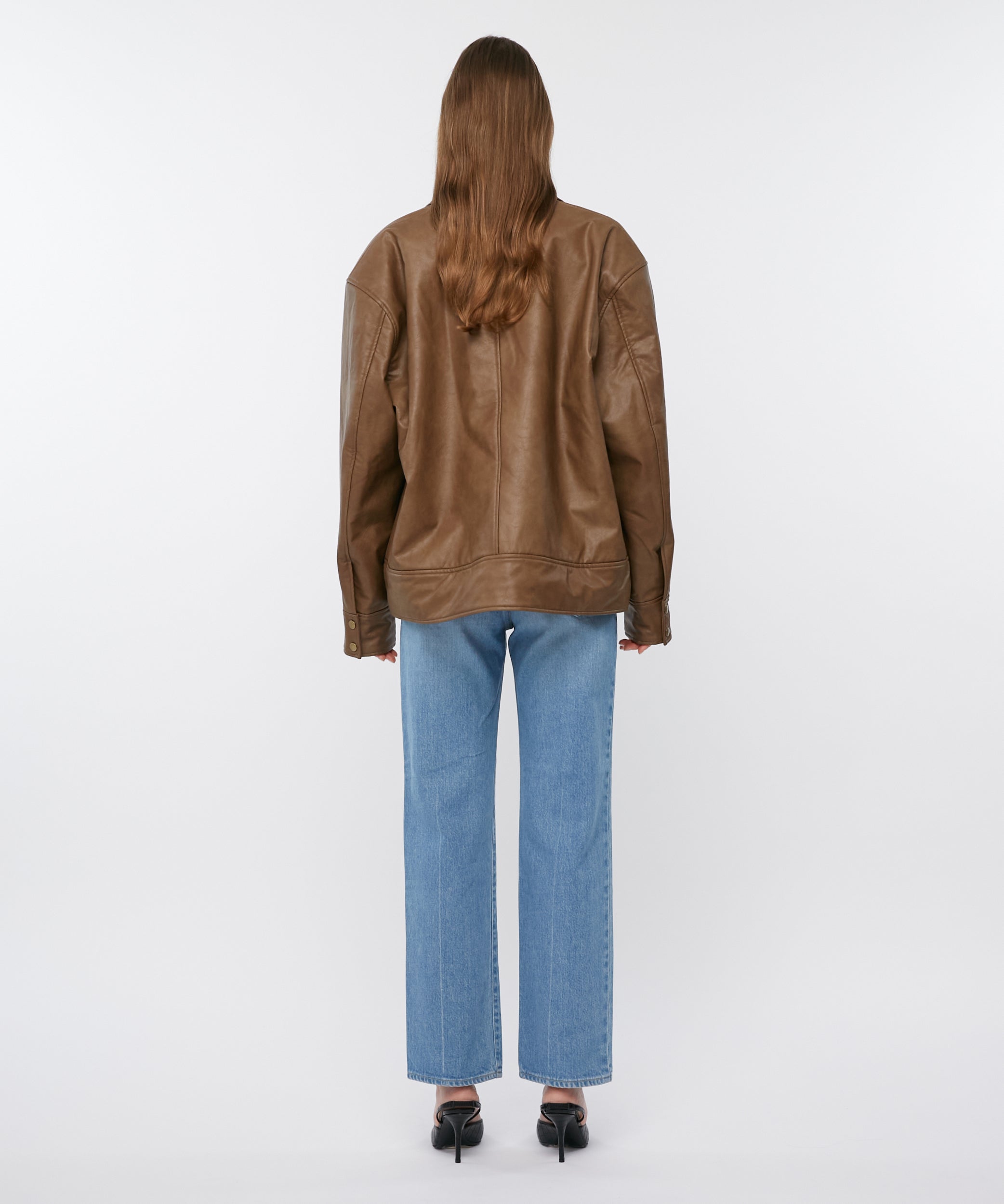 Gisele Leather Blouson | Gajess