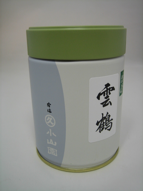 丸久小山園 抹茶 濃茶 雲鶴 100g缶 茶道具・古道具・古美術・韓国