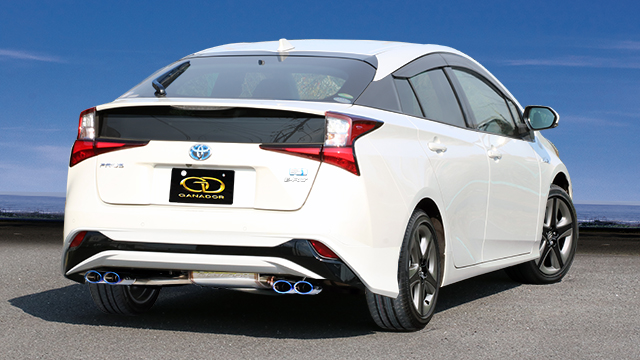 プリウス50系(後期)専用 エアロ3点キット モデリスタ(ELEGANT ICE)を