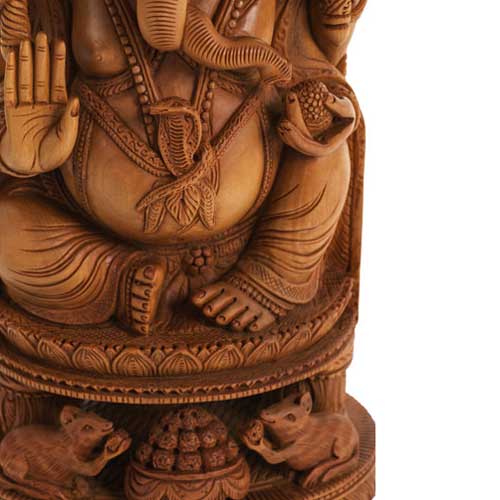 白檀ガネーシャ神像 | ガネーシャ神と開運グッズ