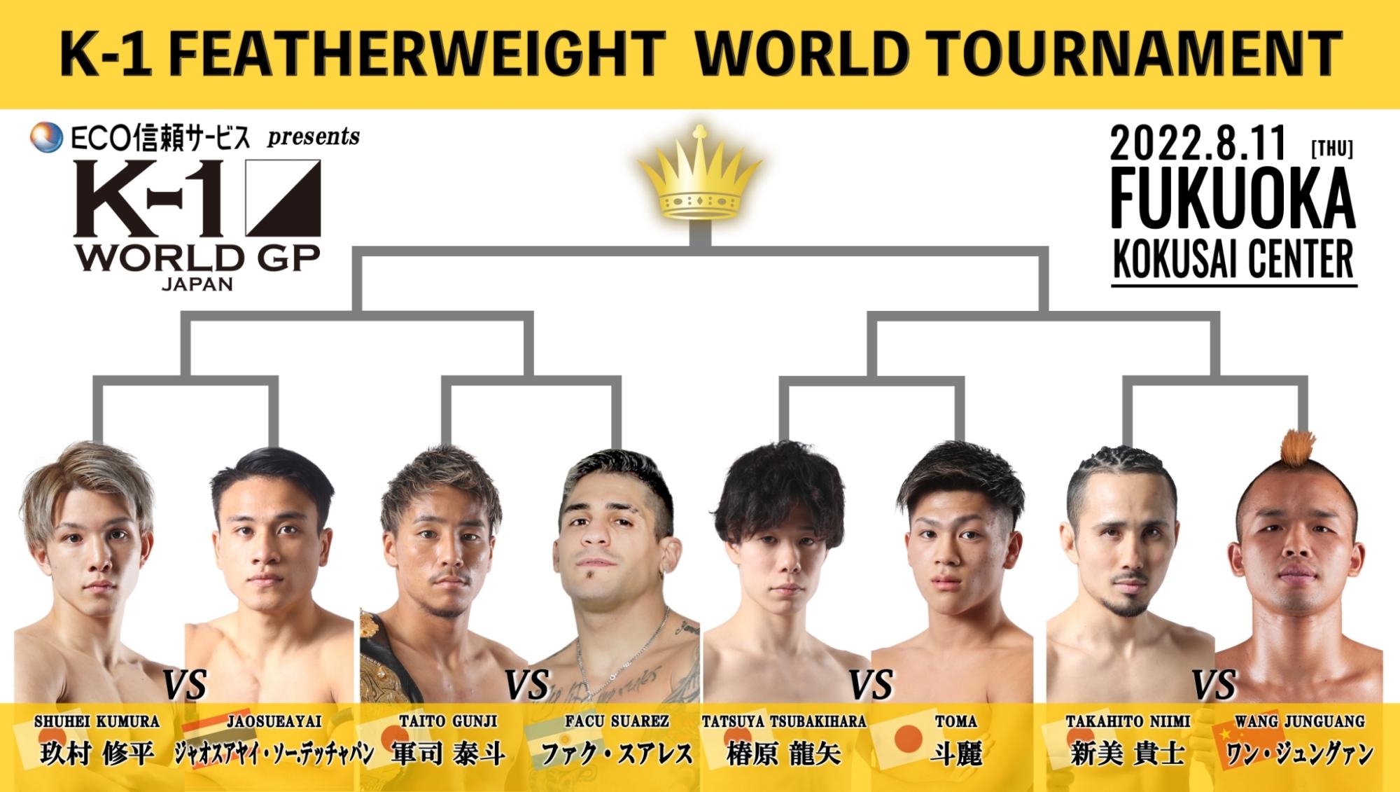 K-1 WORLD GP」8.11(木・祝)福岡 第1弾対戦カード発表会見レポート