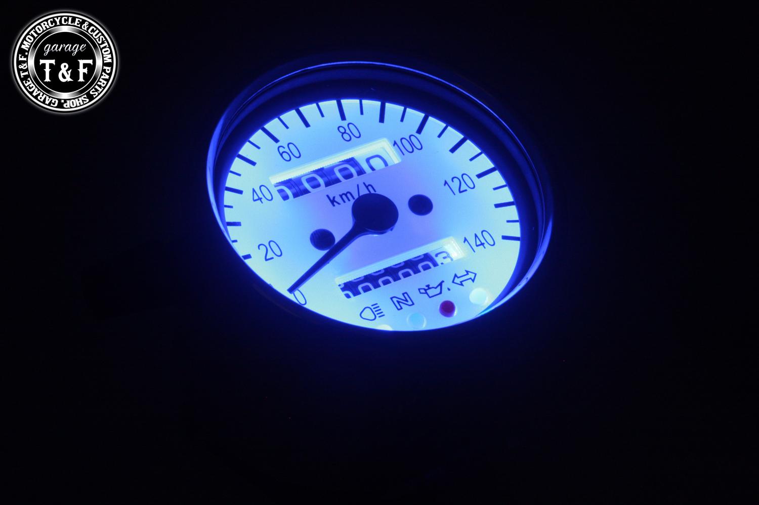 有限会社ガレージT&F / ドラッグスター400 機械式ミニスピードメーター
