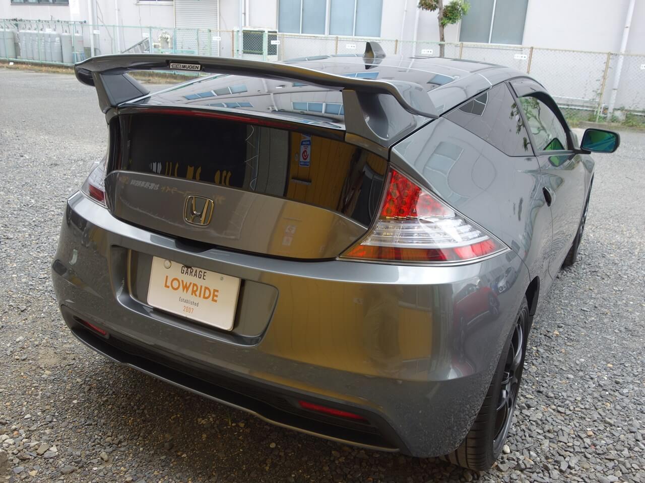 ホンダ CR-Z 無限製リヤウイング塗装・取り付け 東京都八王子市よりご