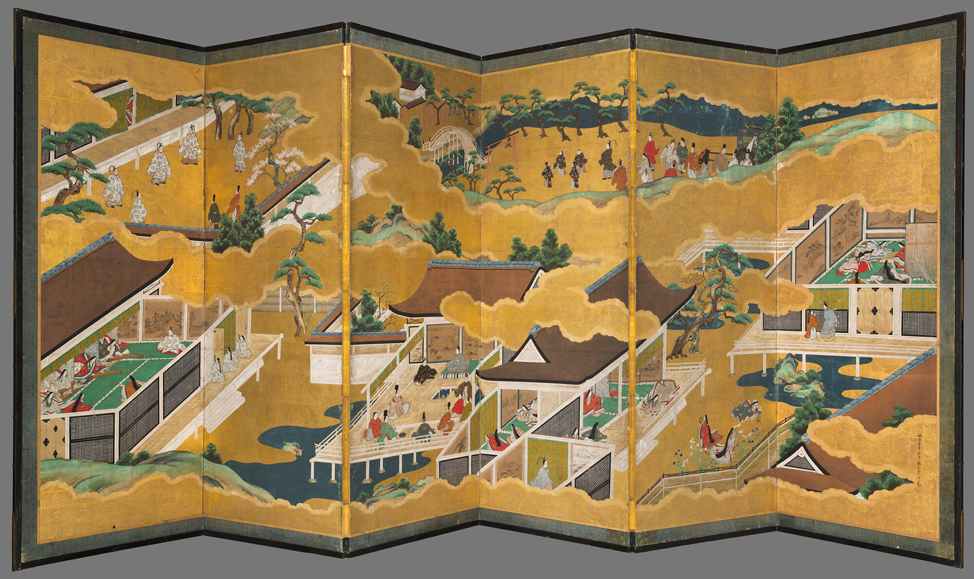 Scenes from the Tale of Genji | Isabella Stewart Gardner Museum