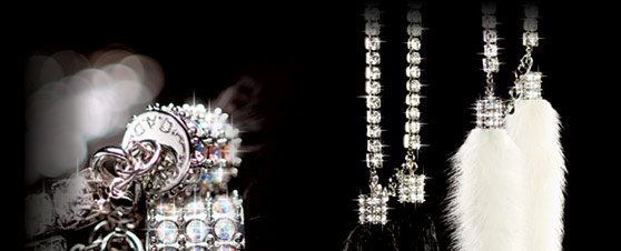 ミンククリスタルチェーン / インテリア | GARSON