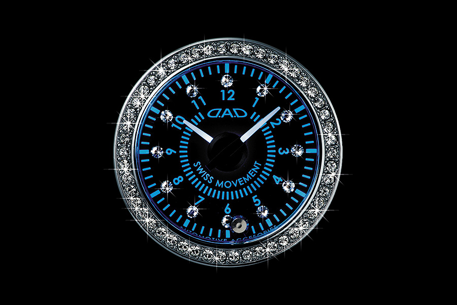D.A.D ラグジュアリー クリスタルメーター 時計【SA721】 | 電装