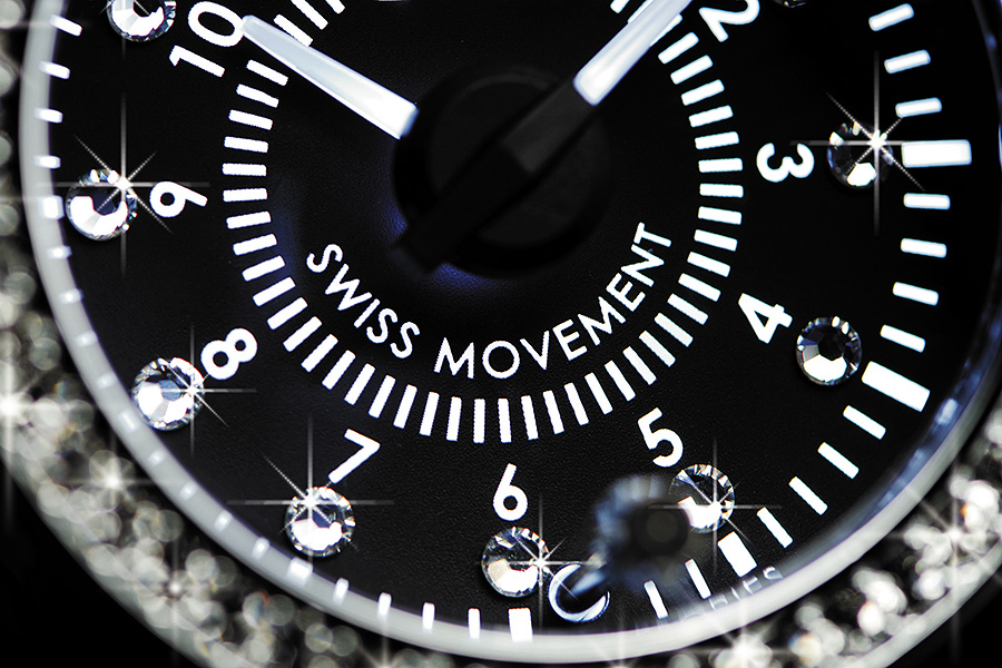 D.A.D ラグジュアリー クリスタルメーター 時計【SA721】 | 電装